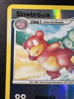 Slowbro 54/106 D&P Great Encounters Pokemon Card Reverse Holo Foil Rare LP - Image 3