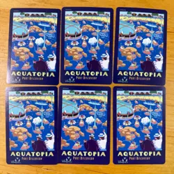 Tokyo DisneySea Aquatopia Sticker 6-Piece Set Port Discovery - Image 1
