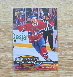 Upper Deck 2025-26 Series 2 UD Canvas Young Guns Rookie Ivan Demidov C-231 - Image 1