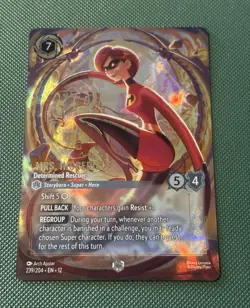 Disney Lorcana Mrs. Incredible Determined Rescuer 239/204 Enchanted Foil EN - Image 1