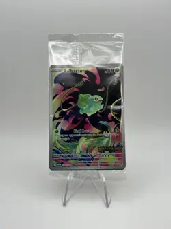 Pokemon TCG Bulbasaur 133 - Mega Evolution Box Topper Stamped Promo (Sealed) - Image 1