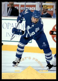 1996-97 Pinnacle Artist's Proofs Doug Gilmour Toronto Maple Leafs #127 - Image 1