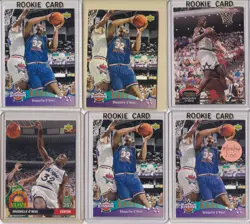 Shaquille O'Neal Rookie Card Lot (46 Cards) NBA RC Collection SkyBox Fleer Ultra - Image 3