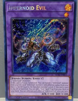 YU-GI-OH! Infernoid Evil - BLTR-EN013 - NM 1st Edition Secret Rare - Image 1