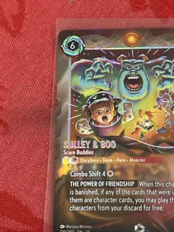 ENCHANTED Lorcana AotV - Sulley & Boo - Scare Buddies - 229/204 ENCHANTED - Image 3