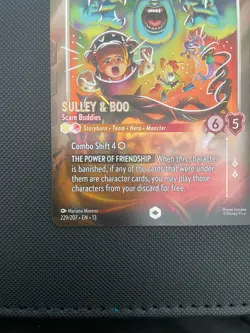 Lorcana TCG Sulley & Boo Enchanted 229/204 Attack of the Vine! - Image 4