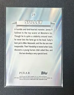 2026 Topps Chrome Disney Sulley Xfractor #29 - Image 2