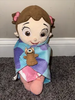 Disney Parks Disney Babies Plush Boo With Sully Swaddle Blanket Monster’s Inc. - Image 1