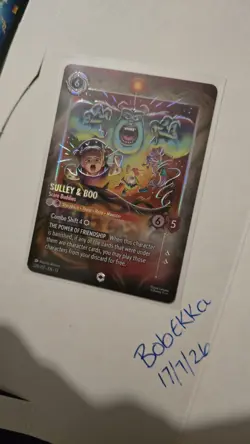 Sulley & Boo - Scare Buddies (Enchanted) 229/204 Attack of the Vine! Holo - Image 3