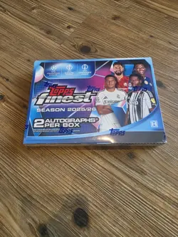 Topps Finest 2025/2026 Season Sealed Box In Hand Ready to Ship UK Seller - Image 1