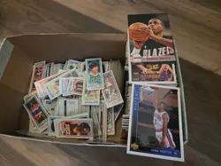 Shoe Box 1980 Nba Pulled Apart Collection, Larry Bird Rookie and 4 Kareems - Image 2