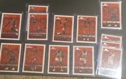 Upper Deck MVP MJ Exclusives Michael Jordan Chicago Bulls NBA - 13 Cards - Image 1