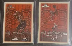 Upper Deck MVP MJ Exclusives Michael Jordan Chicago Bulls NBA - 13 Cards - Image 3