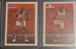 Upper Deck MVP MJ Exclusives Michael Jordan Chicago Bulls NBA - 13 Cards - Image 5