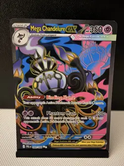 Pokemon TCG Pitch Black Mega Chandelure Ex 99/84 - Image 2