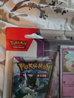 Pokemon Sealed Blisters Paldea Evol 3pk And Obsidian Flames 1pk --Plus Promos - Image 4