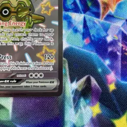 2024 Pokemon Scarlet Violet Paldean Fates Shiny Forretress Ex 212 /91 Full Art - Image 4