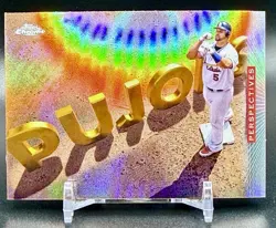 Albert Pujols Perspectives 2026 Topps Chrome Baseball P-9 Cardinals - Image 1