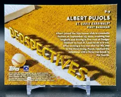 Albert Pujols Perspectives 2026 Topps Chrome Baseball P-9 Cardinals - Image 2