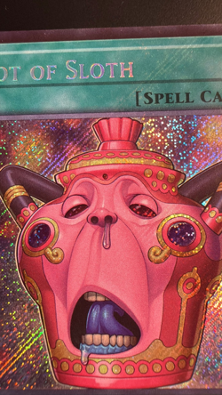 Pot of Sloth (Secret Rare) CORI-EN061 Chaos Origins 1st Edition x1 MINT - Image 2