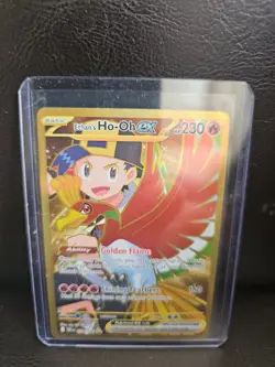 Sv10: Destined Rivals Ethan's Ho-Oh ex 239/182 Hyper Rare Holo EN - Image 1