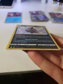 Galarian Weezing - SV077/SV122 - Pokemon Shining Fates Sword Shield Shiny VLP NM - Image 3