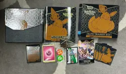 Lot of 6 Empty Pokemon Shining Fates ETBs with Accessories No Packs No Promos - Image 2