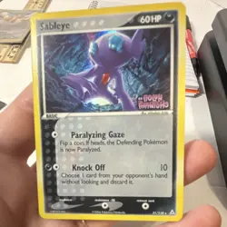 Sableye EX Holon Phantoms Reverse Holo Rare 31/110 60 HP Pokemon TCG 2006 - Image 2