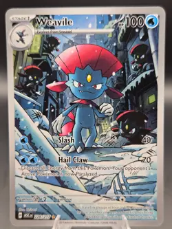 Weavile IR 228/217 Pokemon Ascended Heroes Illustration Rare - Image 1