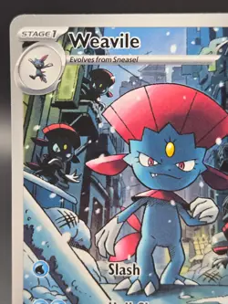 Weavile IR 228/217 Pokemon Ascended Heroes Illustration Rare - Image 2