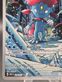 Weavile IR 228/217 Pokemon Ascended Heroes Illustration Rare - Image 4