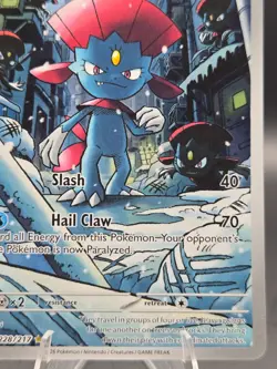 Weavile IR 228/217 Pokemon Ascended Heroes Illustration Rare - Image 5