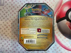 Pokemon 2014 Xerneas EX & Yveltal ex Legend of Kalos Tin Set Factory Sealed! - Image 3