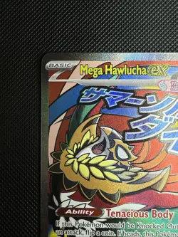 Mega Hawlucha ex 268/217 Me: Ascended Heroes Holo (stock# F19) - Image 3