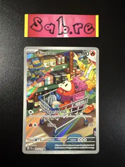 MINT/NM Condition Fuecoco Illustration Rare SV Paldea Evolved 201/193 Pokemon - Image 1
