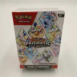 Pokemon TCG Prismatic Evolutions Booster Bundle 6 Packs (60 Cards) English 2025 - Image 1