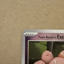 Pokemon TCG Ascended Heroes Reverse Holo, Team Rocket's Exeggcute 077/217. “R” - Image 5