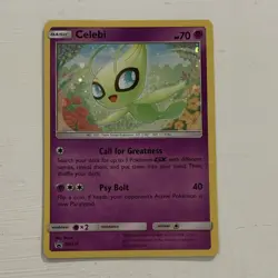 The Pokemon Company Celebi SM224 SM Holo Promo English Basic 70HP Pokemon TCG - Image 1
