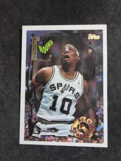 1994-95 Topps Rebound Hound Dennis Rodman #54 San Antonio Spurs Basketball Card - Image 1