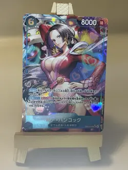 Bandai One Piece Card Game Boa Hancock EB03-026 JP Alt Art Foil SR 8000 - Image 1