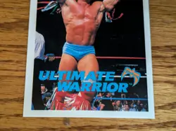 1990 Classic WWF Ultimate Warrior #106 Rookie RC Card Ungraded NR-MT! - Image 4