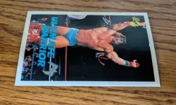 1990 Classic WWF Ultimate Warrior #106 Rookie RC Card Ungraded NR-MT! - Image 5