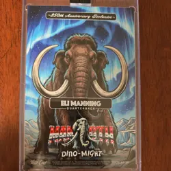 🔥🦣 2026 Wild Card America's 250th Anniversary TRUE 1/1 Eli Manning 🦣🔥 - Image 2