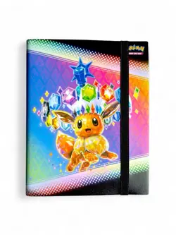 Pokemon TCG – Prismatic Evolutions Binder with 50 Cards – Holo & Reverse Lot - Image 1