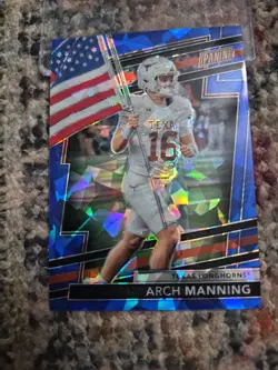 2024 Panini National Convention VIP Gold Pack - Prospects Arch Manning #RP4 Blue - Image 1