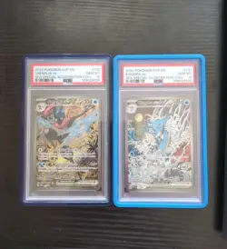 Sequential PSA 10 Kingdra EX #131 Greninja EX #132 Pokemon Shrouded Fable Promo - Image 1