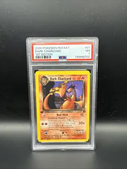 Dark Charizard 1st Edition 21/82 Team Rocket Regular - Image 1