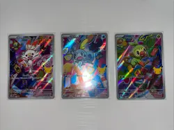 Pokemon TCG First Partner Series 2 Gen 8 starters Grookey, Scorbunny and Sobble - Image 1