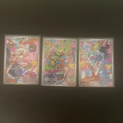Pokemon TCG First Partner Series 2 Gen 8 starters Grookey, Scorbunny and Sobble - Image 1