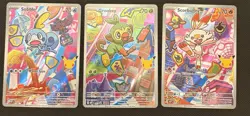 Pokemon TCG First Partner Series 2 Gen 8 starters Grookey, Scorbunny and Sobble - Image 1